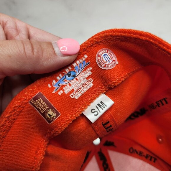 Top of the World Virginia Cavaliers Orange Baseball Hat Cap Fitted Adult S/M - Picture 7 of 7